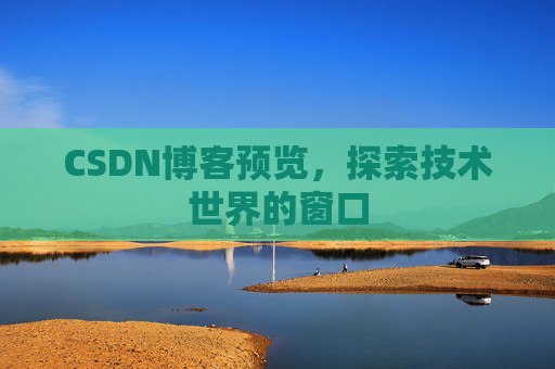 CSDN博客预览，探索技术世界的窗口